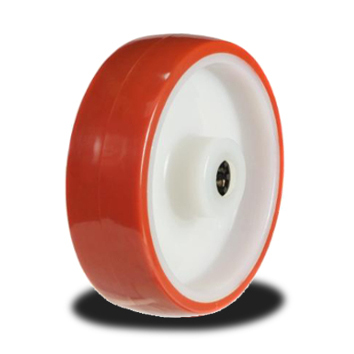 Polyurathane Tyres on Nylon with Roller Bearing bore